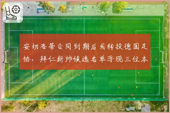安切洛蒂合同到期后或转投德国足协，拜仁新帅候选名单浮现三位本土教头